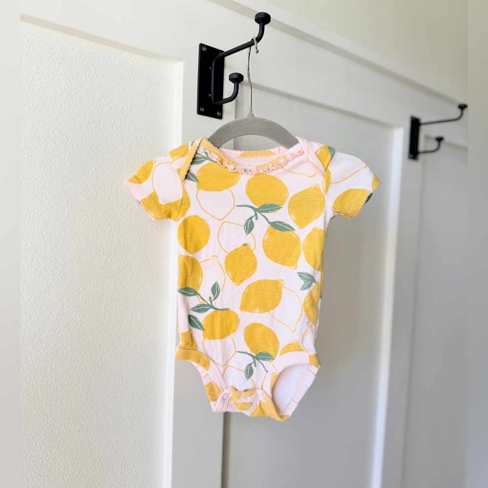 Carter's Just One You® Baby Girls’ Pink Lemon Print Onesie